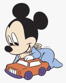 Disney Baby Mouse Balloon And Friends Car - Baby Mickey Mouse Drawings, HD Png Download, Transparent PNG