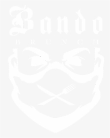 Bando Brunch Logo White - Sketch, HD Png Download, Transparent PNG