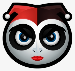 Harley Icon - Harley Quinn Head Png, Transparent Png, Transparent PNG