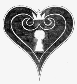 Kingdom Hearts Logo Fondo Negro , Png Download - Transparent Kingdom Hearts Logo, Png Download, Transparent PNG