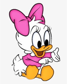 Daisy Duck Disney Clip Art Image - Baby Daisy Duck Cartoon, HD Png Download, Transparent PNG