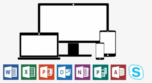 Familiar Office Tools Transparent - Ms Office Tools, HD Png Download, Transparent PNG