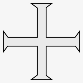 Transparent Templar Shield Png - White Templar Cross Png, Png Download, Transparent PNG