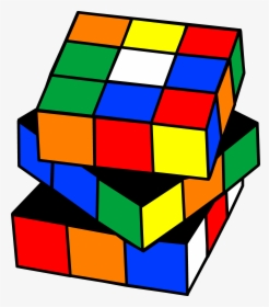 Rubiks Cube Puzzle Toy - Rubik Cube Vector Free, HD Png Download, Transparent PNG