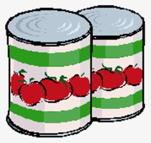 Transparent Food Drive Clip Art - Cans Of Food Clipart, HD Png Download, Transparent PNG