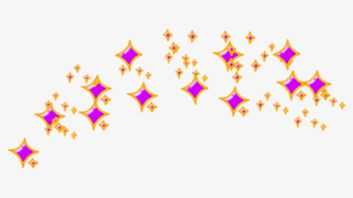 Tumblr Crown Sparkle Interesting - Sparkle Emoji Transparent Background, HD Png Download, Transparent PNG