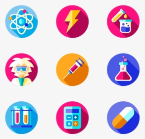 Mad Science - Vector Science Icon Png, Transparent Png, Transparent PNG