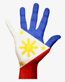 Interesting Facts About The Philippines Flag - Pakistan Flag On Hand, HD Png Download, Transparent PNG