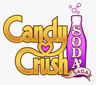 Candy Crush Soda Saga Logo, HD Png Download, Transparent PNG