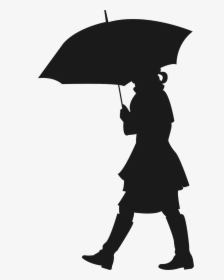 Girl With Umbrella Quotes, HD Png Download, Transparent PNG