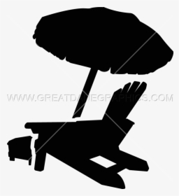 Silhouette Chair Clip Art - Illustration, HD Png Download, Transparent PNG