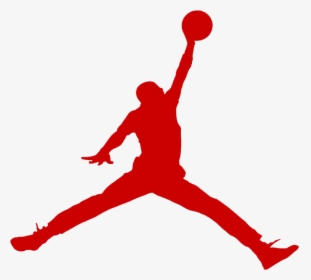 Michael Jordan Logo Red Png - Air Jordan Flight Logo, Transparent Png, Transparent PNG