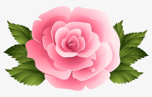 Pink Rose Clipart Png, Transparent Png, Transparent PNG