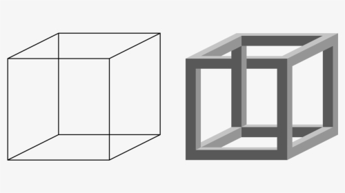 Cube Clipart Black And White, HD Png Download, Transparent PNG
