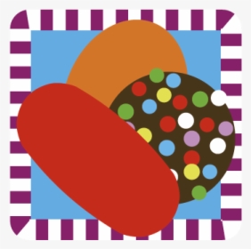 Candy Crush Saga Icon - Candy Crush Icon Flat, HD Png Download, Transparent PNG