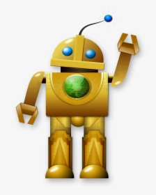 Clipart Science Robot - Friendly Robot Cc0, HD Png Download, Transparent PNG