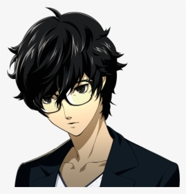 Persona 5 Joker With Glasses, HD Png Download, Transparent PNG