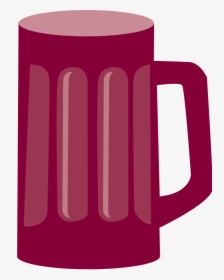 Red Beer Mug Icon, HD Png Download, Transparent PNG