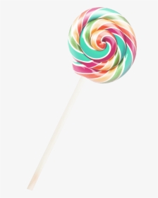Transparent Rainbow Lollipop Png - Stick Candy, Png Download, Transparent PNG
