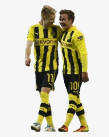 Borussia Dortmund Celebration - Borussia Dortmund Götze Png, Transparent Png, Transparent PNG