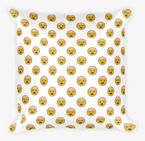 Frowning Face With Open Mouth-just Emoji - Coffee Beans Border Transparent, HD Png Download, Transparent PNG