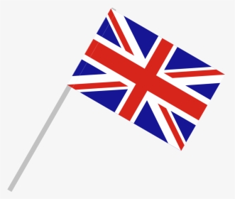 Flag Of Great Britain Flag Of The United Kingdom Jack - British Flag On A Pole, HD Png Download, Transparent PNG