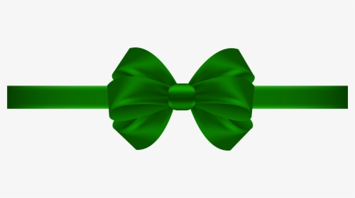 Green Bow Png For Free Download - Green Bow Ribbon Transparent, Png Download, Transparent PNG