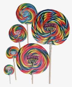 Transparent Hard Candy Png - Whirly Pop Sizes, Png Download, Transparent PNG
