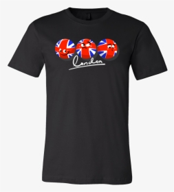 Great Britain British Flag London Funny Emoji T-shirt - T Shirt Center Logo, HD Png Download, Transparent PNG