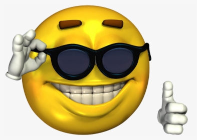 Emoticon T-shirt Smiley Emoji Free Download Png Hd - Sunglasses Thumbs Up Emoji, Transparent Png, Transparent PNG