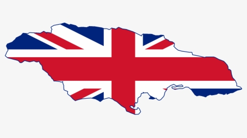 British Jamaica Flag Map, HD Png Download, Transparent PNG