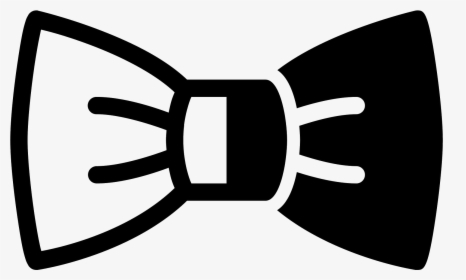Necktie Filled Icon - Bowtie Icon, HD Png Download, Transparent PNG
