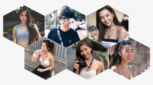 Transparent Asian Model Png - Social Influencer Malaysia, Png Download, Transparent PNG