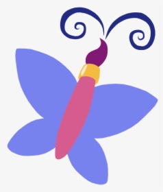 Paint Brush Clipart Cutie Mark - Mlp Artist Cutie Mark, HD Png Download, Transparent PNG