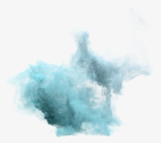 Teal Smoke Png Vector Freeuse - Blue Smoke Effect Transparents, Png Download, Transparent PNG