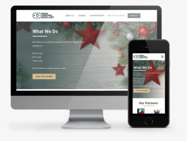 Regina Christmas Wishlist Web Design By Omnionline - Web Design, HD Png Download, Transparent PNG