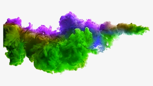 #green #purple #smoke #fog #freetoedit - Color Transparent Smoke Png, Png Download, Transparent PNG