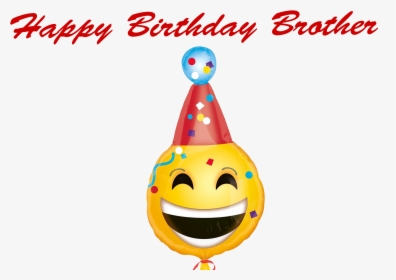 Happy Birthday Brother Png Photo - Smiley, Transparent Png, Transparent PNG