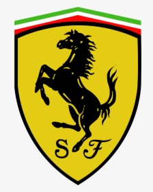 6 Photos Of Ferrari Logo Vector - Scuderia Ferrari Logo, HD Png Download, Transparent PNG