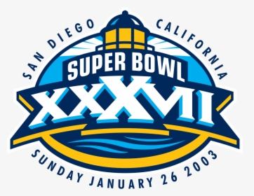 Super Bowl Xxxvii Logo, HD Png Download, Transparent PNG