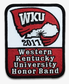 2017 Western Kentucky University Honors Band Patch - Western Kentucky University, HD Png Download, Transparent PNG