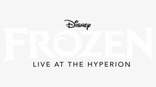 Disney Frozen Logo White, HD Png Download, Transparent PNG