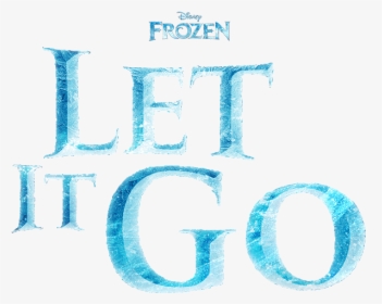 Let It Go - Frozen Let It Go Logo, HD Png Download, Transparent PNG