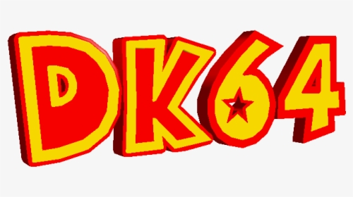 Donkey Kong 64 Logo, HD Png Download, Transparent PNG