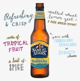 Refreshing And Crisp - Sam Adams Summer Ale 2018, HD Png Download, Transparent PNG