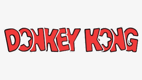 Donkey Kong - Transparent Arcade Donkey Kong Logo, HD Png Download, Transparent PNG