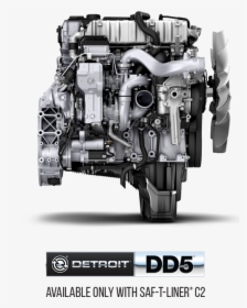 Detroit Motors Dd5 Engine - Detroit Diesel Dd5 Logo, HD Png Download, Transparent PNG