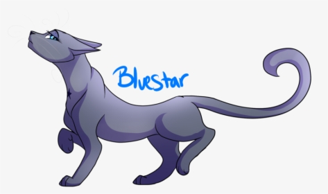 Bluestar - - Warrior Cats - - - Cartoon, HD Png Download, Transparent PNG