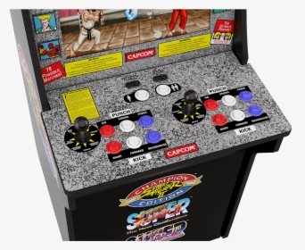 Street Fighter Arcade Cabinet   Class Lazyload Lazyload - Street Fighter 2 Arcade 1up, HD Png Download, Transparent PNG
