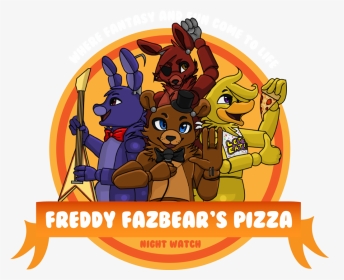 Freddy Fazbear Pizzaria Png, Transparent Png, Transparent PNG